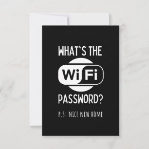 nice new home notitiekaartje