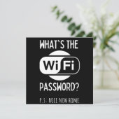 nice new home save the date (Staand voorkant)