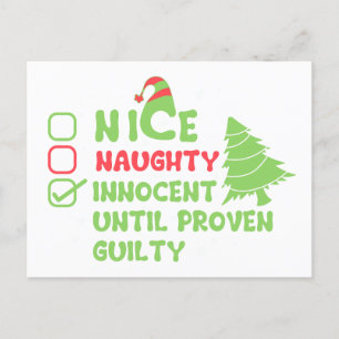 Nice of Naughty Briefkaart
