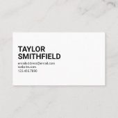 NICE OM JE TE ontmoeten Visitekaartje (Achterkant)