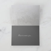 Nice om u te ontmoeten kaart (Binnen)