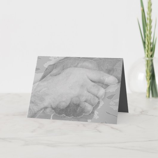 Nice om u te ontmoeten kaart (Voorkant)