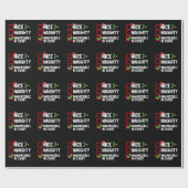 Nice ontoelaatbaar in kerstlijst van het Hof Cadeaupapier (Vlak)