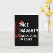 Nice ontoelaatbaar in kerstlijst van het Hof Kaart (Gele Bloem)