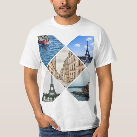 nice paris design t-shirt (Voorkant)