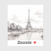 Nice  Paris Frankrijk Sticker (Vel)