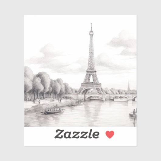 Nice  Paris Frankrijk Sticker (Vel)