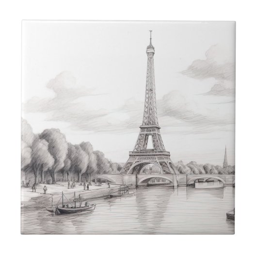 Nice  Paris Frankrijk Tegeltje (Voorkant)