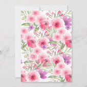 Nice pastel colored illustration of kaart (Achterkant)