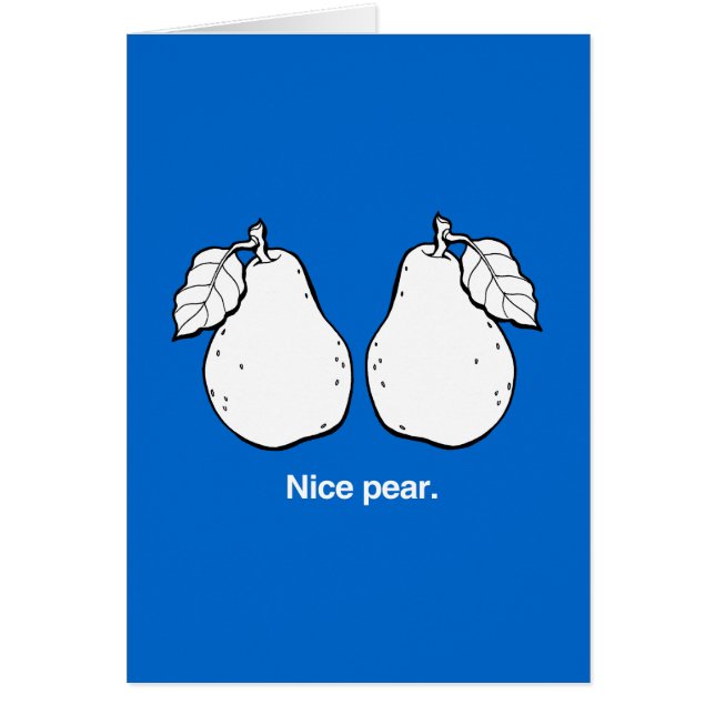 NICE PEAR - WHITE -.png (Voorkant)