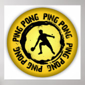 Nice Ping Pong Seal Poster (Voorkant)