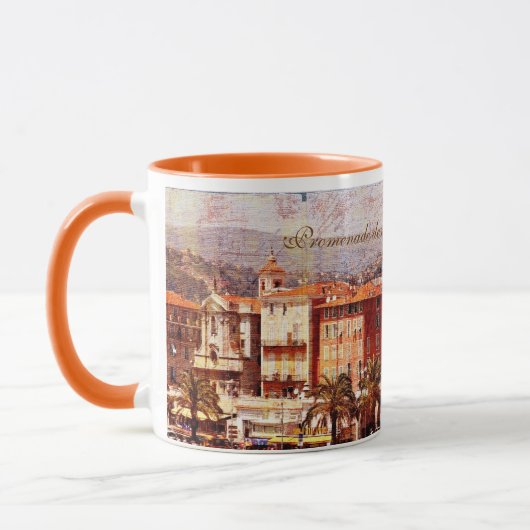 Nice, Promenade des Anglais, mok (Links)