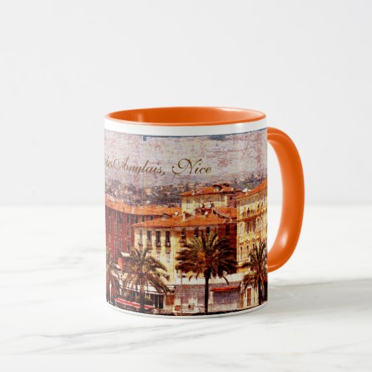 Nice, Promenade des Anglais, mok (Voorkant rechts)