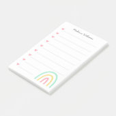 nice rainbow post-it® notes (Schuin)