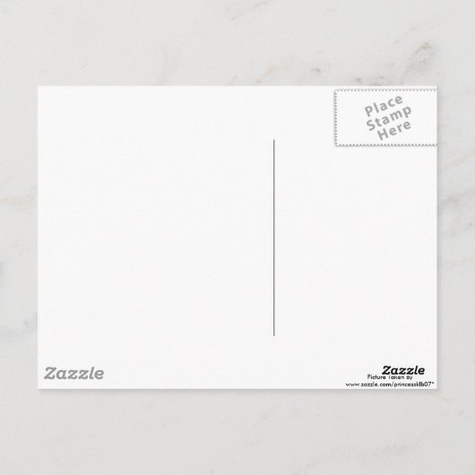 Nice Raspberry Bloom Briefkaart (Achterkant)