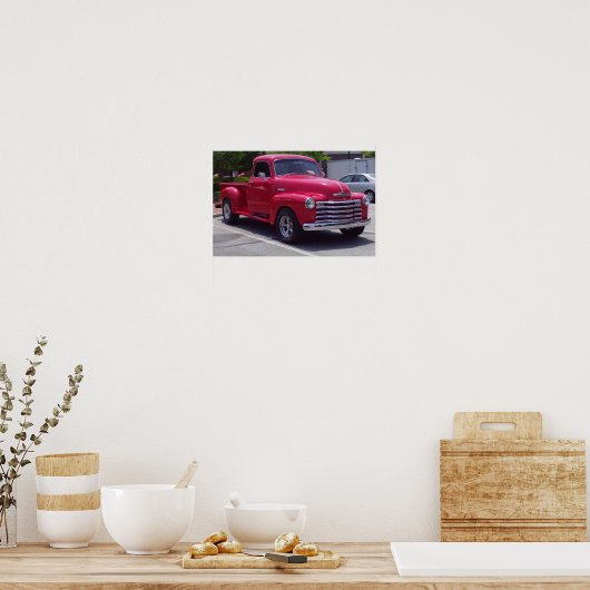 NICE RED POSTER (Keuken)