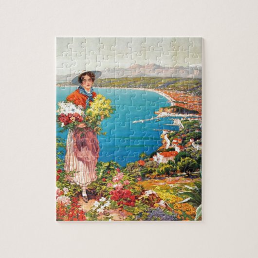  Nice Reine Cote D'Azur Legpuzzel (Verticaal)