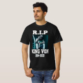 "Nice Rip King Von" T-shirt (Voorkant volledig)