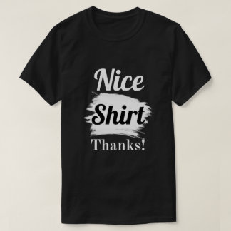 Nice shirt bedankt