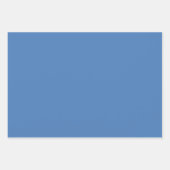 Nice Sky - Blauw inpakpapier vellen (Voorkant)