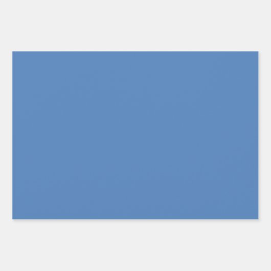 Nice Sky - Blauw inpakpapier vellen (Voorkant)