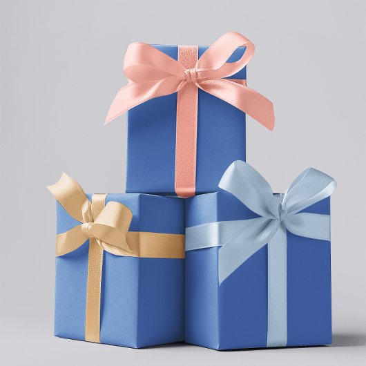 Nice Sky - Blauw inpakpapier vellen