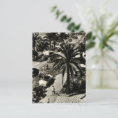 Nice strand replica briefkaart 1950 (Staand voorkant)