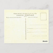 Nice strand replica briefkaart 1950 (Achterkant)