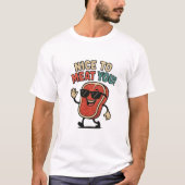 Nice to Meat You Shirt  (Voorkant)