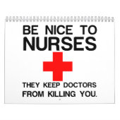 NICE TO NURSES KALENDER (Hoes)