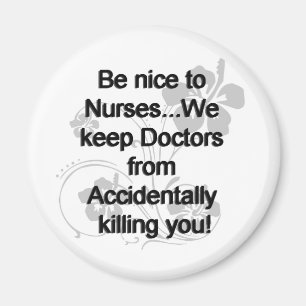 NICE TO NURSES MAGNEET