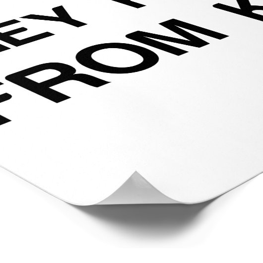 NICE TO NURSES POSTER (Hoek)