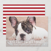 Nice tot bewezen Naughty Funny Pet Feestdagenkaart (Voorkant / Achterkant)