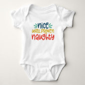 Nice tot bewezen Naughty Romper (Voorkant)