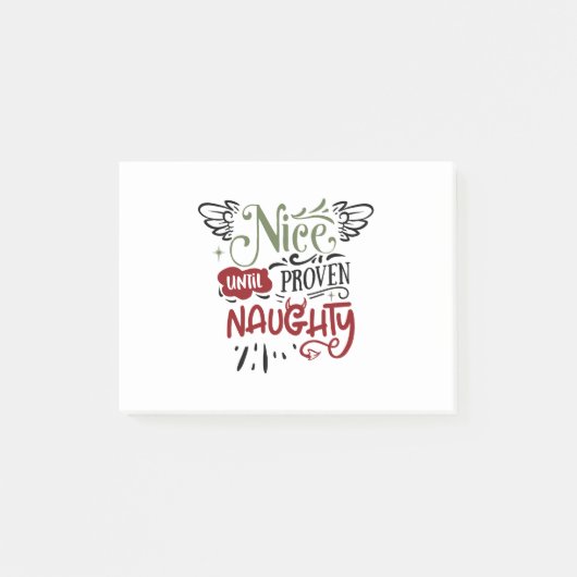 Nice tot bewezen ondeugendheid post-it® notes (Voorkant)