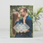 Nice Transparency Effect Loving Couple Photo (Staand voorkant)