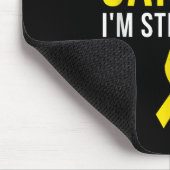 Nice Try Survivor Sarcoma Cancer Awareness Yellow Muismat (Hoek)
