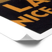 Nice Villefranche Monaco Vintage Poster (Hoek)