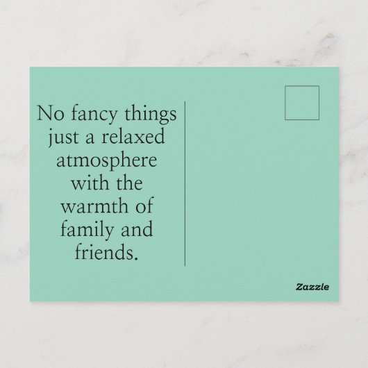 Nice Wedding Card Briefkaart (Achterkant)