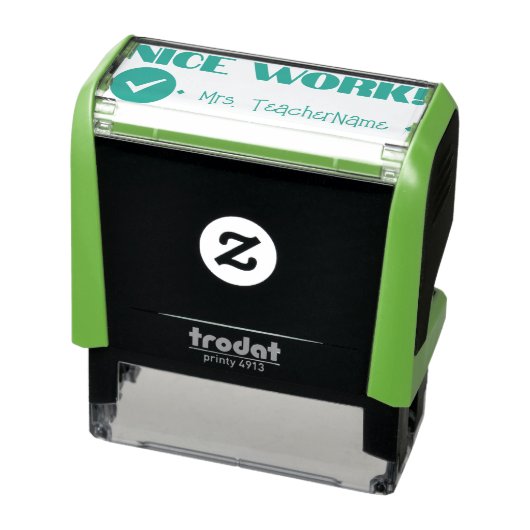 "NICE WORK!" + Rubber Stempel Tutor (Product)