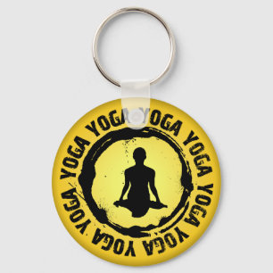 Nice Yoga Seal Sleutelhanger