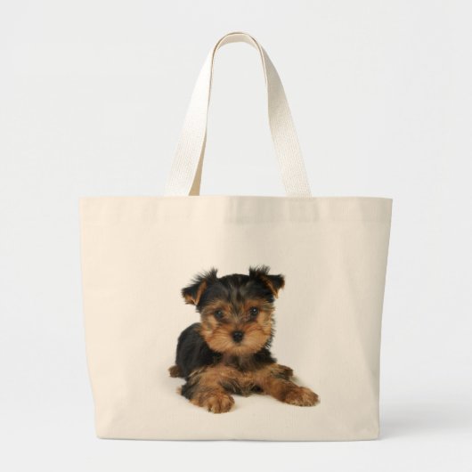 Nice yorkie grote tote bag (Voorkant)