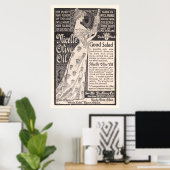  Nicelle Olive Oil Ad vanaf 1899 Poster (Thuiskantoor)