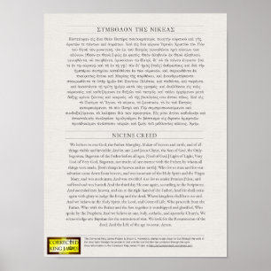 Nicene Creed Poster