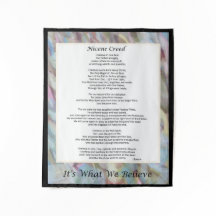Nicene Creed Tapestry Christelijk Credo Decor
