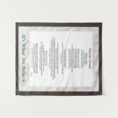 Nicene Creed Tapestry Christelijk Prayer Decor Wandkleed (Voorkant (horizontaal))