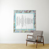Nicene Creed Tapestry Christelijk Prayer Wall Deco Wandkleed (In Situ (horizontaal))