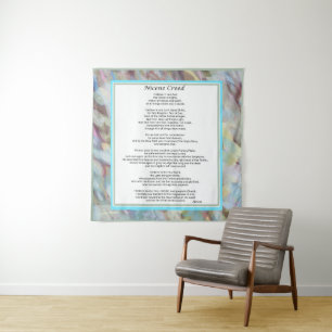 Nicene Creed Tapestry Christelijk Prayer Wall Deco Wandkleed
