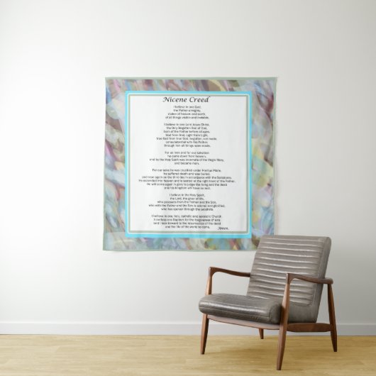 Nicene Creed Tapestry Christelijk Prayer Wall Deco Wandkleed (In situ)
