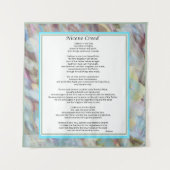 Nicene Creed Tapestry Christelijk Prayer Wall Deco Wandkleed (Voorkant)